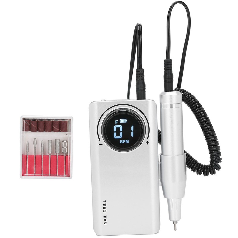 35000RPM Rechargeable Electric Nail Drill Pen Machine Portable Nail Grinding