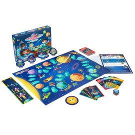 Jumping High Fives Little Astronauts Board Game - An Exciting Space Adventure For Kids Ages 4 And Up - Learn Skills While Flying Around The Solar System In A Rocket Ship, Perfect For Family Game Night