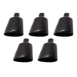 Set of 5 - Motorcycle Scooter Wire Harness Loom Connector Covers - Medium - Fits Honda Kawasaki Yamaha Suzuki