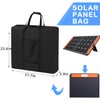 Rilime Solar Panel Storage Bag Compatible with Jackery Solars Panel