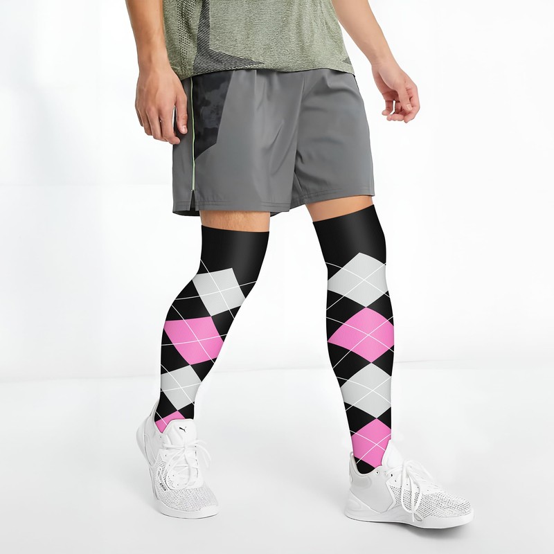CHARMKING 3 Pairs Thigh High Compression Socks for Women and