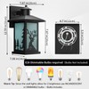 JAYNLT Rustic Porch Lights Outdoor, Waterproof Outdoor Lights Wall Mount,Outdoor