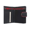 Mala Braemar Range Leather Purse RFID 3449_7 Black