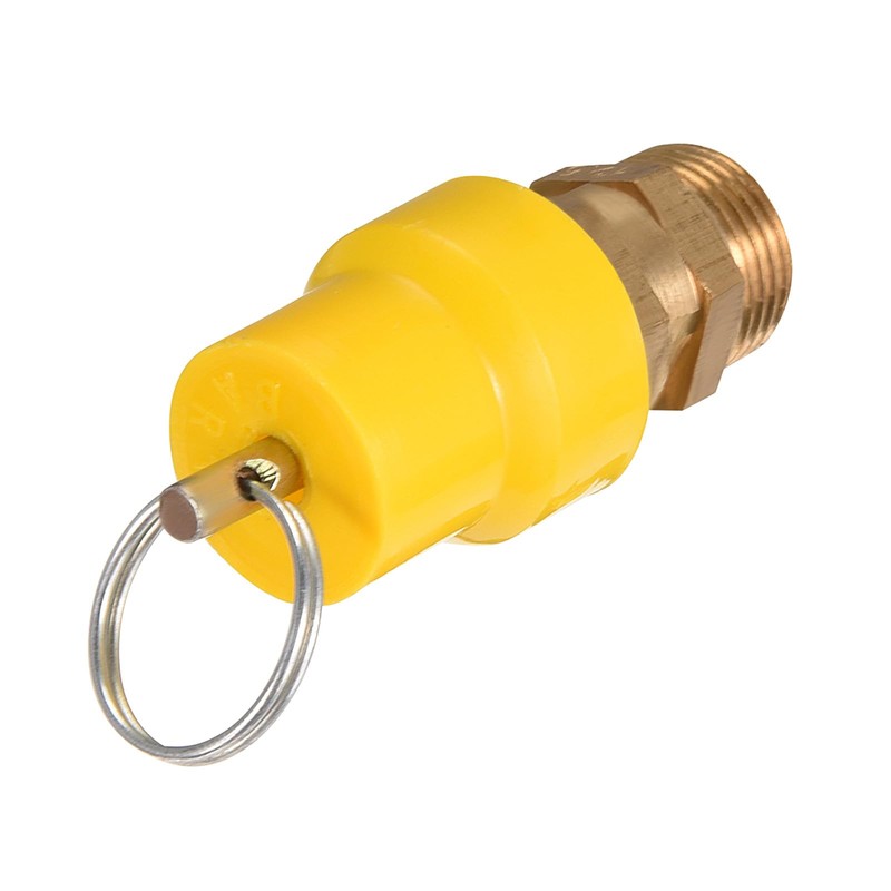 M METERXITY Air Compressor Valve Safety Valve, 1.22Mpa, Working Pressure