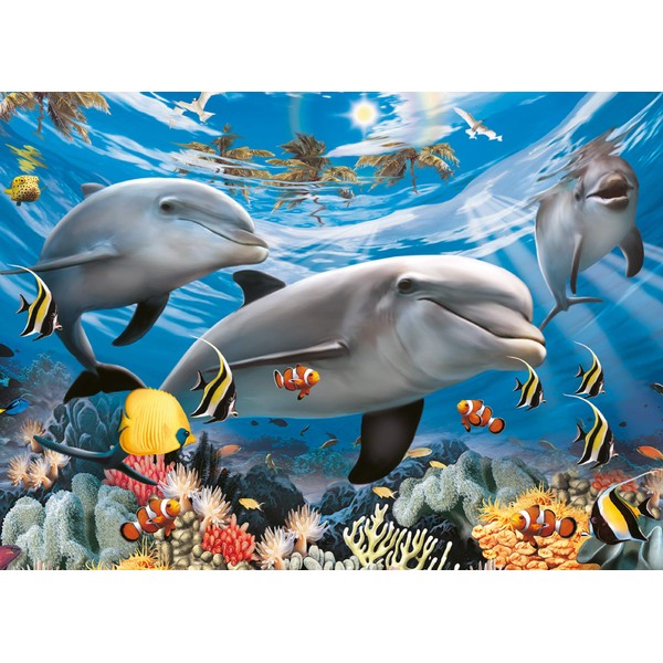 Ravensburger Caribbean Smile 60 Piece Jigsaw Puzzle for Kids – Every Piece is Unique, Pieces Fit Together Perfectly