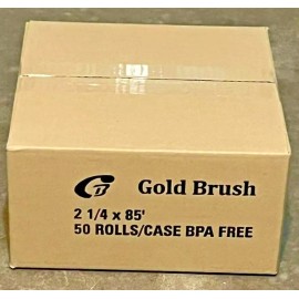 Goldbrush 50 Rolls 2-1/4 x85 Thermal Cash Register Credit Card Receipt Paper