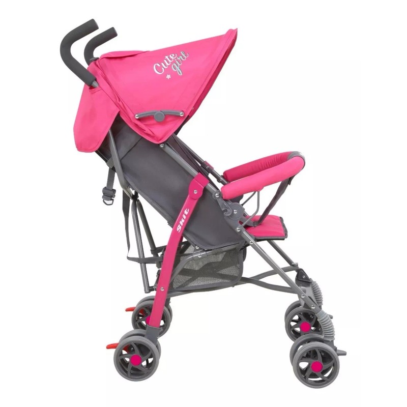 Infanti Carriola Bastón Para Bebé Rosa Unicornio Infanti