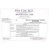 SpaChoice 3.5-Pounds Premium Brominating Tabs Sanitizer for Spas, Bromine Tablets
