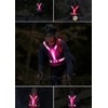 Fokia Kunbio LED Reflective Running Vest Gear,Light Up Vest Runners