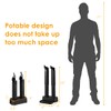 COSTWAY Electric Shoe Dryer, Double Free-Retractable Drying Tubes, ETL Certified,