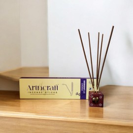 ARTNCRAFT Incense sticks Lavender made from flowers Natural product essence of lavender
