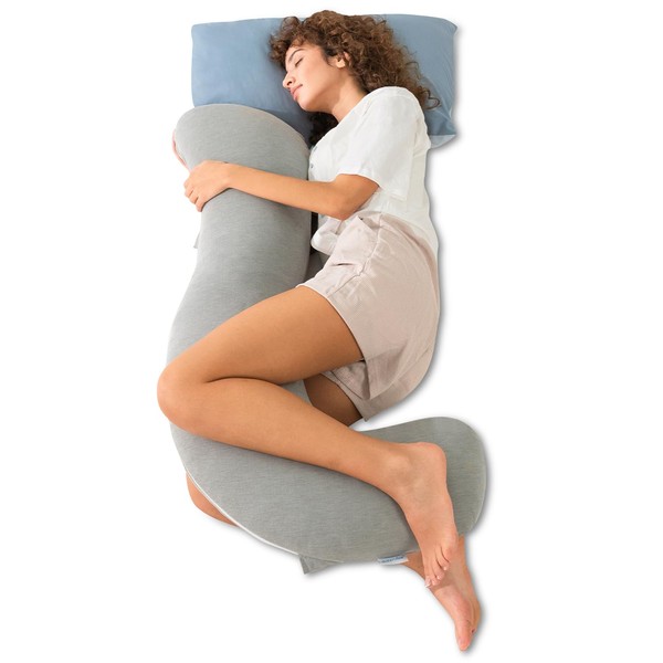 QUEEN ROSE Body Pillow for Side Sleepers, Shredded Memory Foam