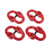NORJIN 4 Pack G80 Alloy Steel Hammerlock Coupling Link, 5/16"