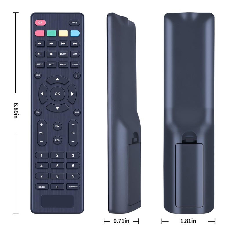GOUYESHO KT1045 Replacement Remote Control for Echosat, Compatible with Echosat