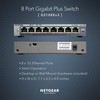 NETGEAR 8 Port Gigabit Ethernet Managed Network Switch (GS108E) -