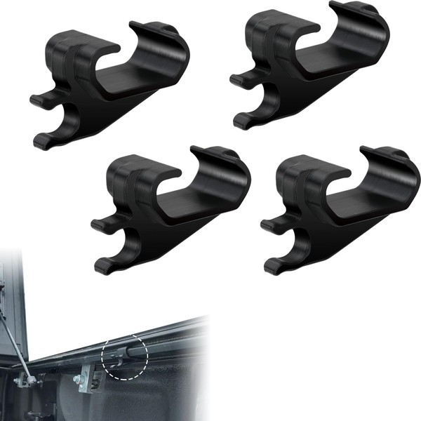 LUAATT Replacement Truck Bed Cover Prop-Rod Clip Parts 351B0024,4 Pack