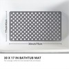 Mofonky Bathtub Mat Non Slip: 30" x 17" Shower Mats