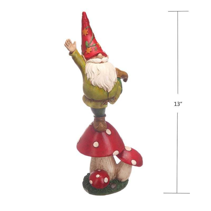 TZSSP Design Vegetable Garden Gnome Statue Decoration Statuary,Mushroom