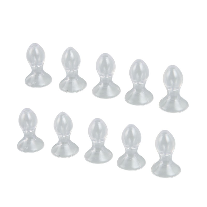 10pcs Hearing Amplifier Dome Silicone Ear Tip Earplug Replacement Accessory