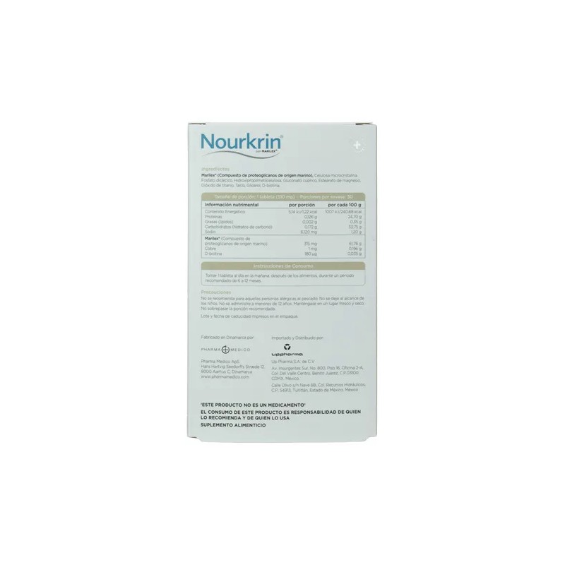 Pack 2 Nourkrin Radiance 30 Tabletas Anticanas Natural