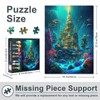Puzzle 1000 Pieces Adults - Ocean Castle & Underwater Adventure,