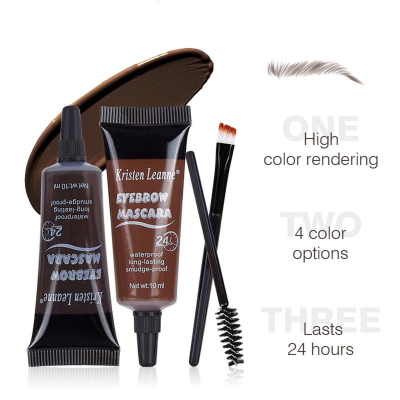 Eyebrow Pencil, Waterproof Eyebrow Gel for Long-Lasting, Semi-Permanent Liquid Tinted