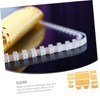 DOITOOL 1Set Leather Wallet Pattern Templates Acrylic DIY Tool for