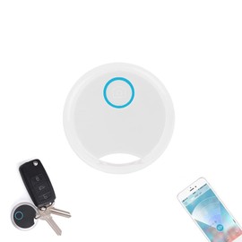 TOTMOX Smart Tracker Bluetooth Key Finder, Key Locator Device with APP Control, Up to 66 Feet Compatible iOS Android for Keys, Pets, Phone, Wallet, White