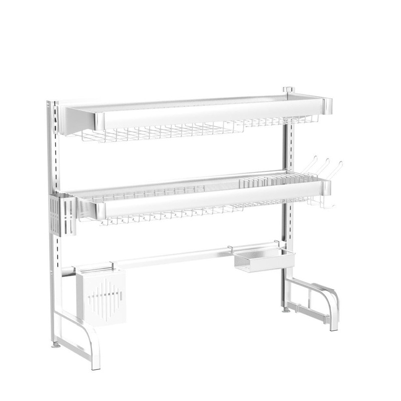3 Tier Extra Large Stainless Steel Expandable Over The Sink