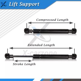 Unbranded 2x Front Hood Lift Supports Struts For 2005-2008 Ford F-150 Base Pickup 2-Door