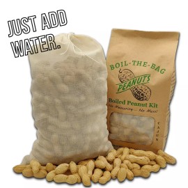 Boil-The-Bag Peanuts Boiled Peanuts:  Porter's (almost famous) Boil-The-Bag Peanuts [4 bags] - Original