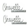 Rear Deck Trunk Lid Emblem Badge Replacement for 1970 Chevelle