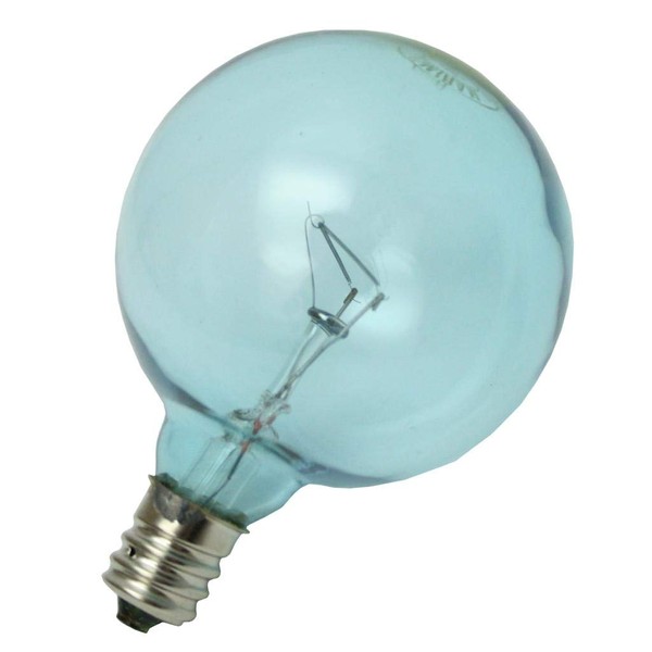 Chromalux Light Bulb,Mini,Clr,Globe - 40W Bulb.