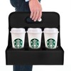 BOHEMIABY 6-Cup Drink Carrier, Portable Beverage Caddy with Handle -