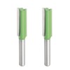 Aopin Router Bit 3/8" Cutting Dia 6mm Shank Dia Double