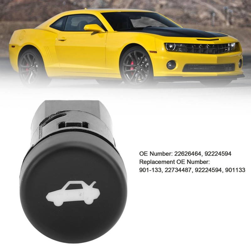 Trunk Release Lock Switch Button 22626464 Impact Proof Trunk Latch