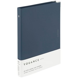 Maruman F416-72 Youance A5 Binder, 20 Holes, Navy