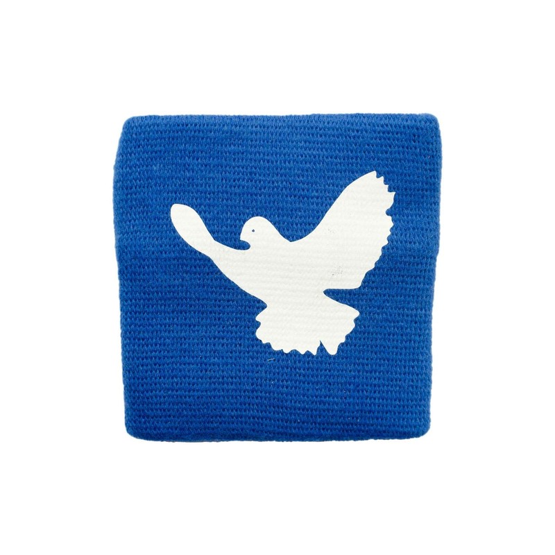 Miniblings Sweatband Pulse Warmer + Zip Wallet Peace Dove Blue,