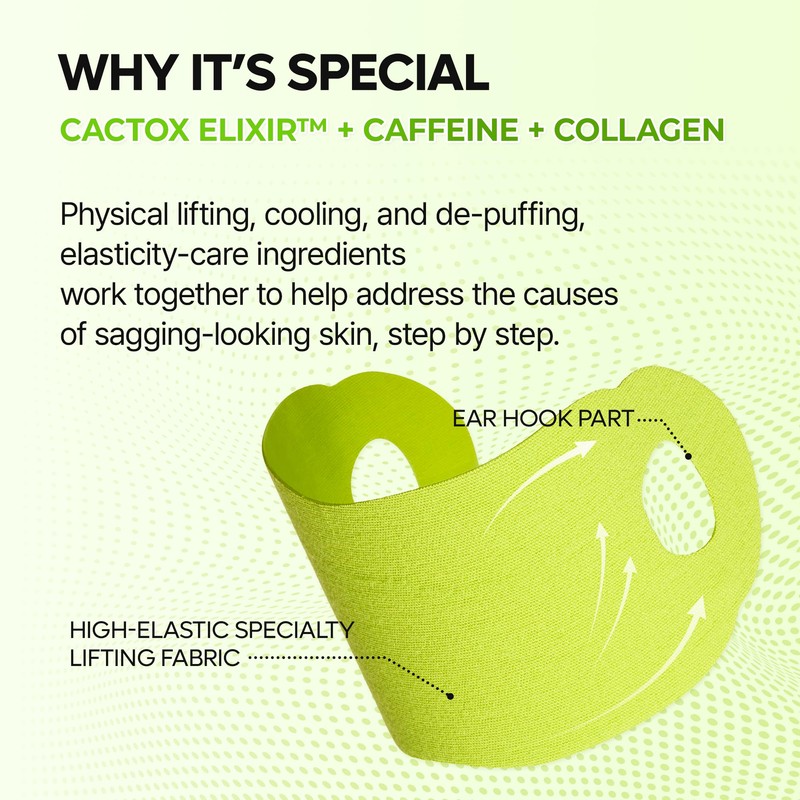 Dr.Melaxin Cactox V-Lifting Mewing Band With Cactus Cooling Reduce Puffiness