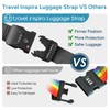 Travel Inspira Suitcase Belt, Travel, Convenient Goods, Load Tightening Belt,