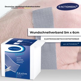 ACTIOMEDIC® Detect + Elastic Wound Dressing 5 m x 6 cm