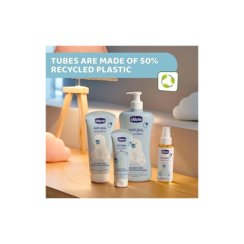 Chicco Crema para cara de bebé 50 ml Natural Sensation