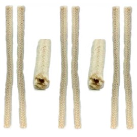 Dan's Daughters' Containers Hollow Core 3/16" Round Cotton Wick 15' Lantern Lamp Tiki Rock Candle USA Seller