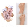 ibcccndc 6pcs Liquid Foundation 6pcs Serum Face Skin Brightening Rejuvenation