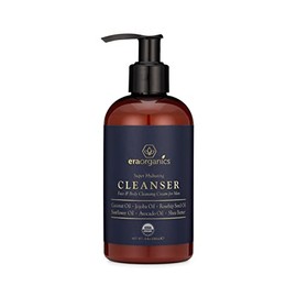 Organic Menâ€™s Face & Body Wash â€“ Premium Moisturizing Cleanser For Dry, Sensitive Skin, Oily Acne Prone Skin With Jojoba, Avocado, Rosehip & More. Fight Acne, Wrinkles, Premature Aging With Each Wash