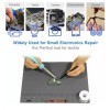 Kingsdun Heat Insulation Silicone Desk Pad Mat Soldering Repair Maintenance