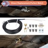 ZONFANT Universal Parking Brake Emergency Brake Cable Complete Kit, Replace#330-9371