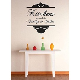 Wall Decal are Made for ’S to Gather Cookies Food Kitchen Cook Chef Gourmet Bon Viveur Fancy Holiday Gift Decorating Ideas Sticker - Size: 12 Inches X 12 Inches