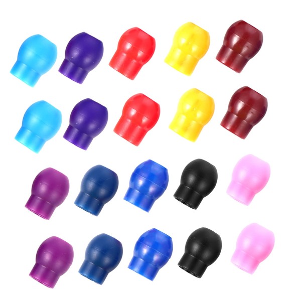 OHPHCALL 10 Pairs Earplugs Silicone Earplugs Ear Pieces for Stethoscope