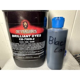 BuyOutrageous.com OUTRAGEOUS 8 OZ BLACK CANDY Paint CONCENTRATE , OUTRAGEOUS , basecoat , makes 64oz